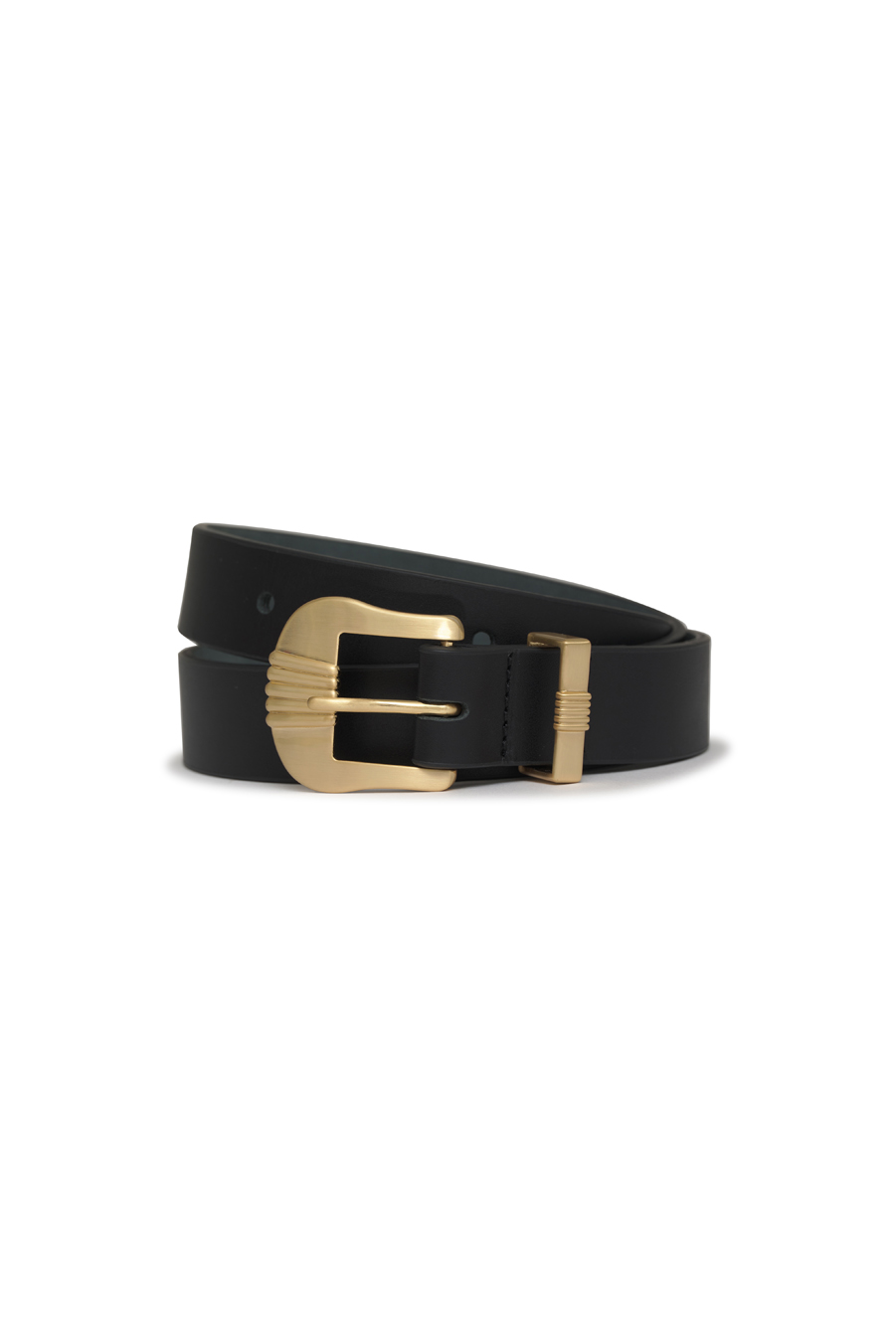 Anine Bing - Waylon Belt in Black and Gold