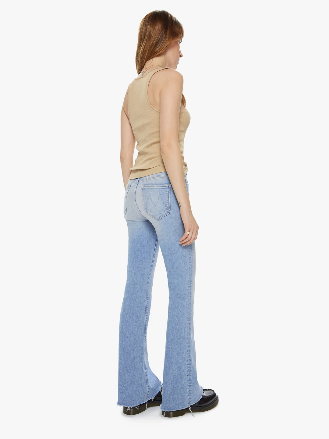 Mother - The Weekender Fray in California Cruiser Denim
