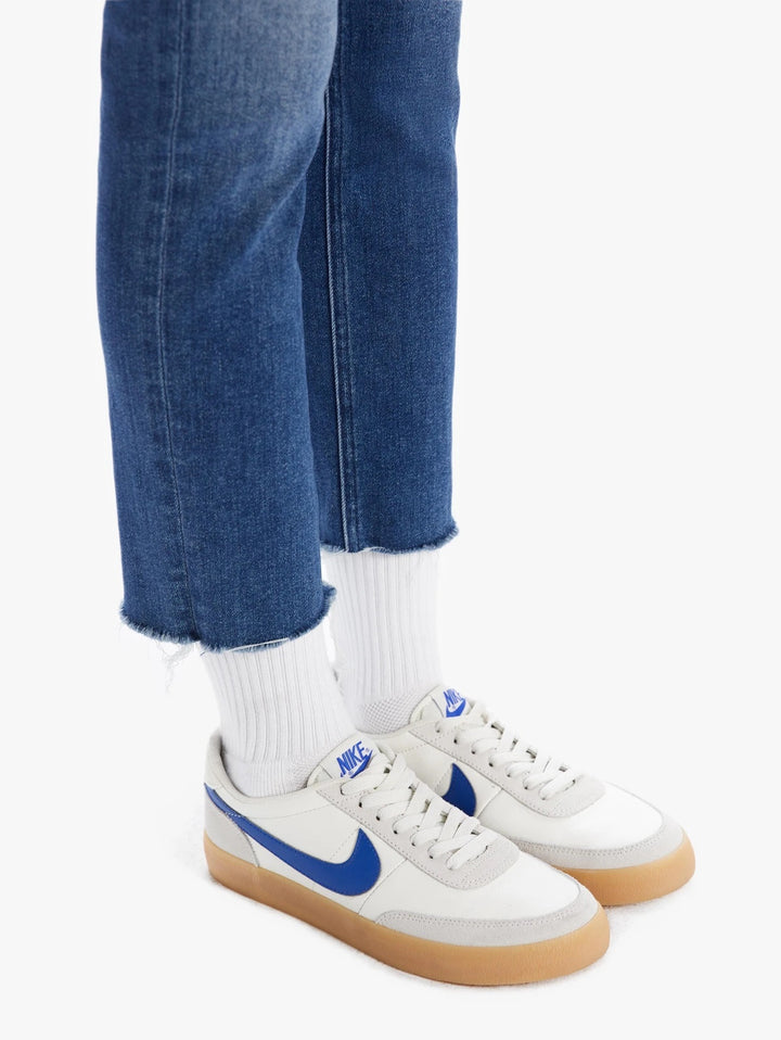 Mother Denim - Mid Rise Dazzler Crop Fray in We're All in This Together