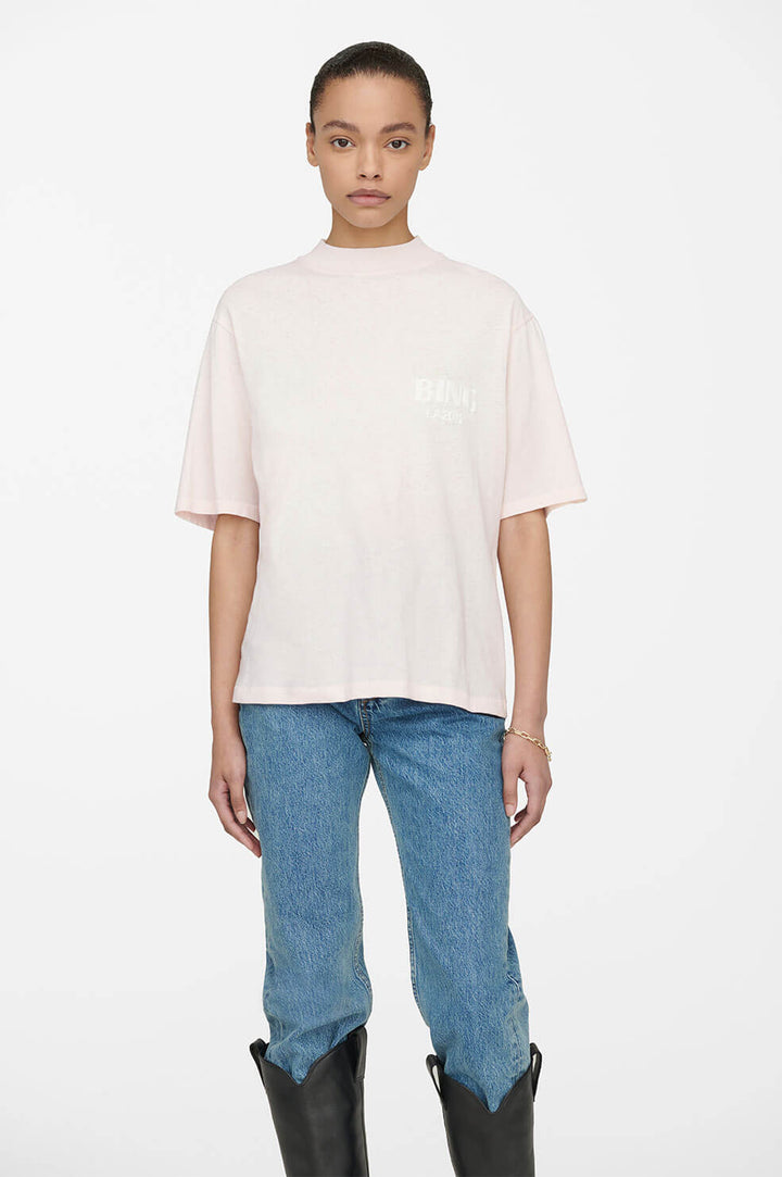 Anine Bing - Wes Tee Bing LA in Washed Pink