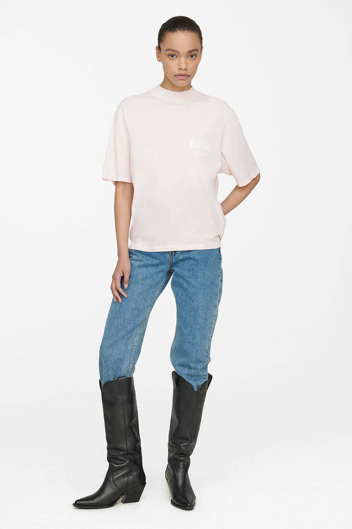 Anine Bing - Wes Tee Bing LA in Washed Pink