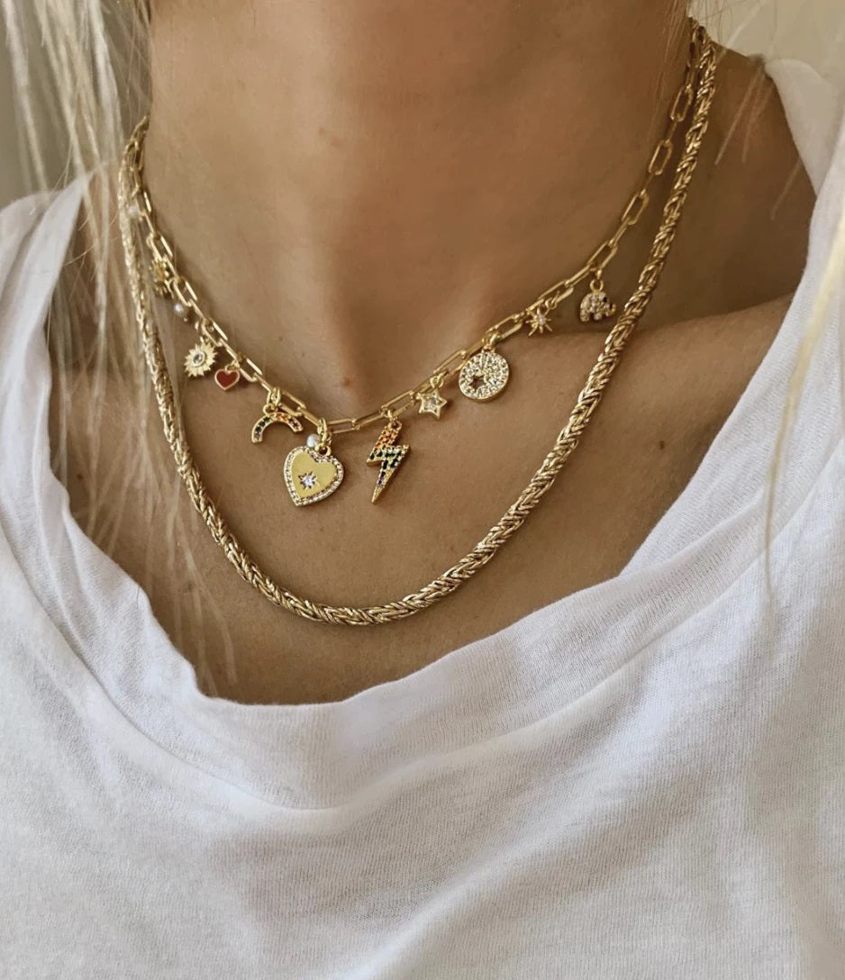 Alexa Leigh - 20" Wheat Chain Necklace in Yellow Gold