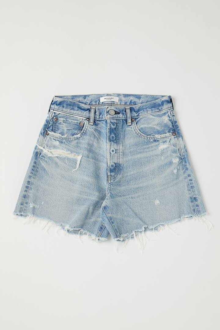 Moussy - MV Wheatfield Shorts in Light Blue Shorts