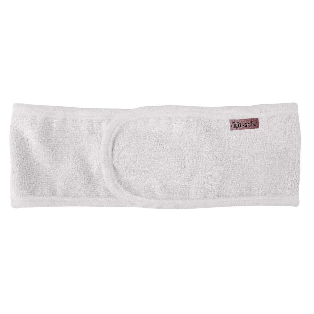 Kitsch - Microfiber Spa Headband in White