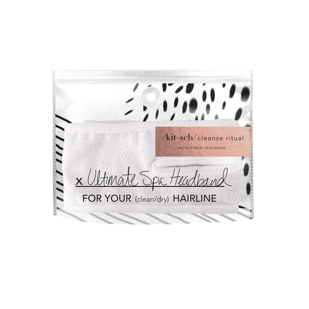 Kitsch - Microfiber Spa Headband in White