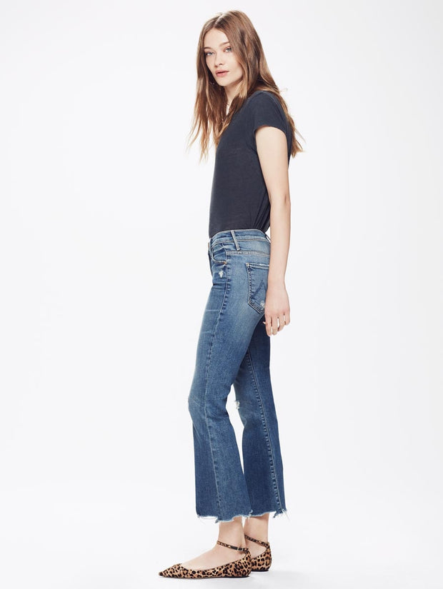 Mother - The Weekender Ankle Fray in Wild