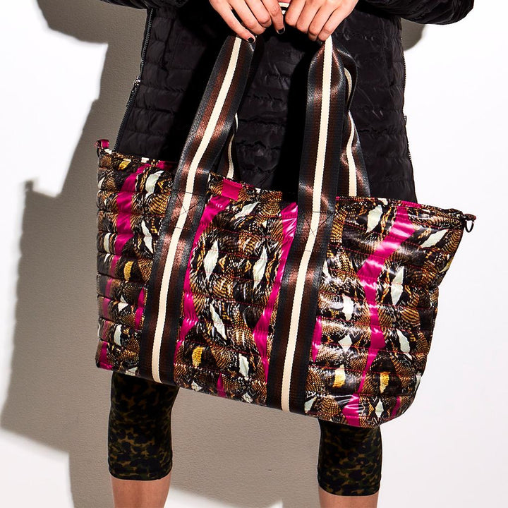 Think Royln - Wingman Medusa Fuchsia Tote Bag