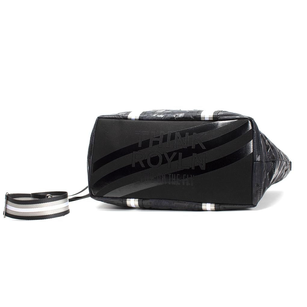 Think Royln - Wingman Shiny Camo Black Tote Bag