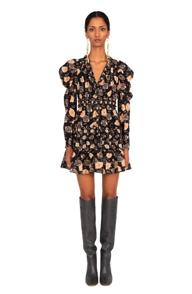 Ulla Johnson - Winsor Dress in Noir Floral