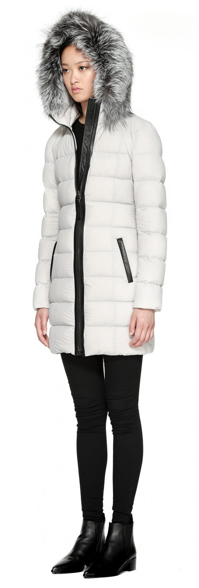 Mackage Mackage- Calla Coat Cloud at Blond Genius - 3