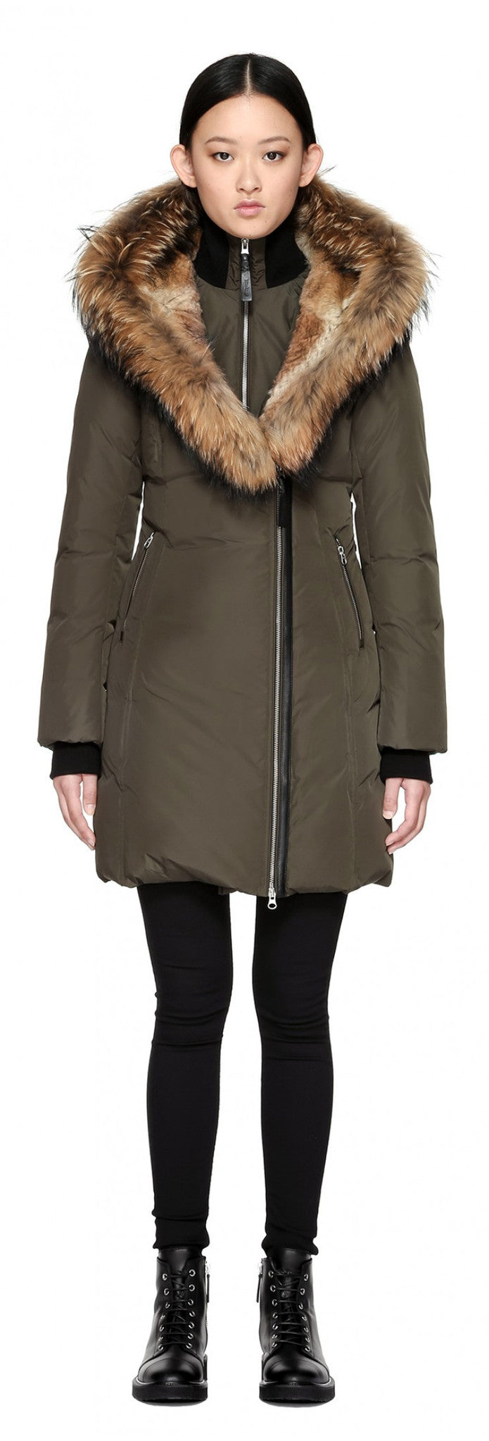 Mackage Mackage- Trish Coat Army at Blond Genius - 5