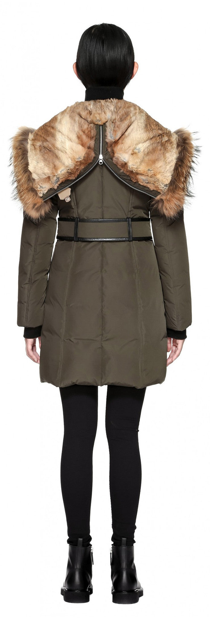 Mackage Mackage- Trish Coat Army at Blond Genius - 2