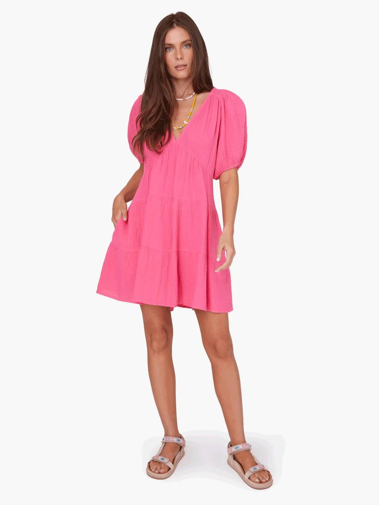 Xirena - Nissa Dress in Hot Pink