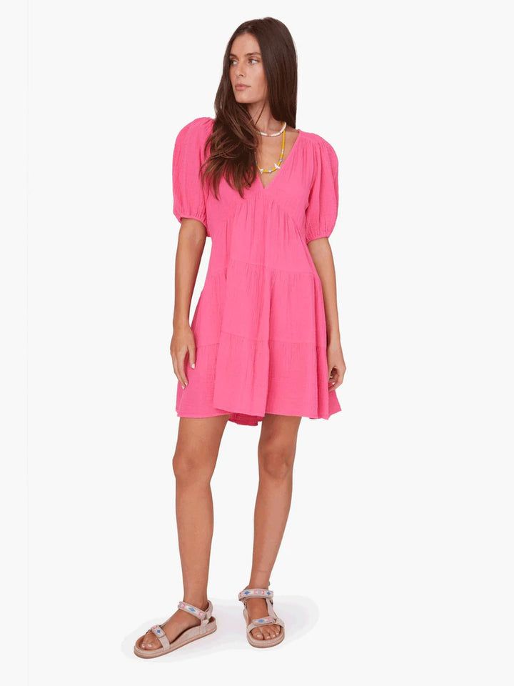 Xirena - Nissa Dress in Hot Pink