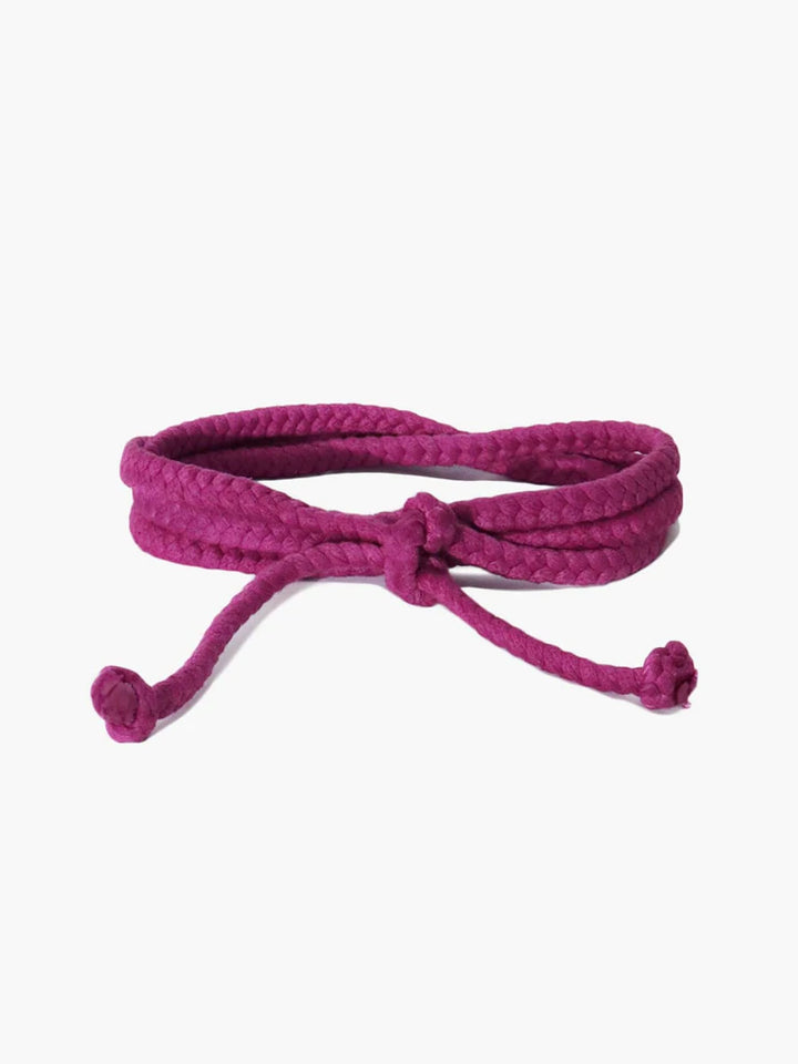 Xirena - Rope Belt in Berry Crush Accessories