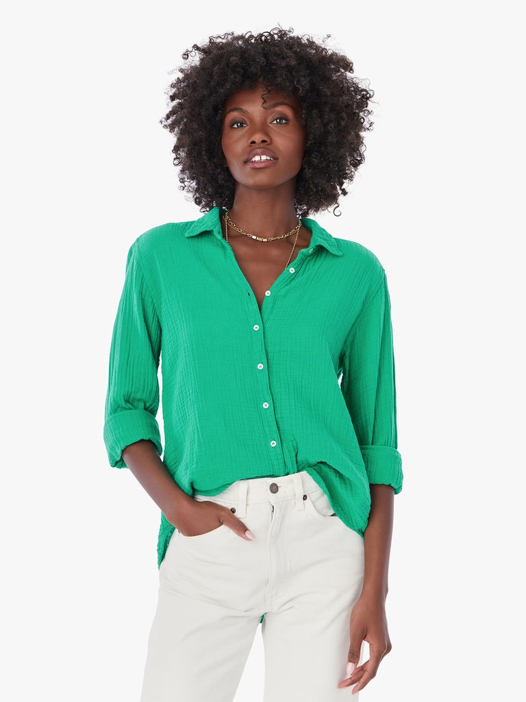 Xirena - Scout Shirt in Apple Green Tops