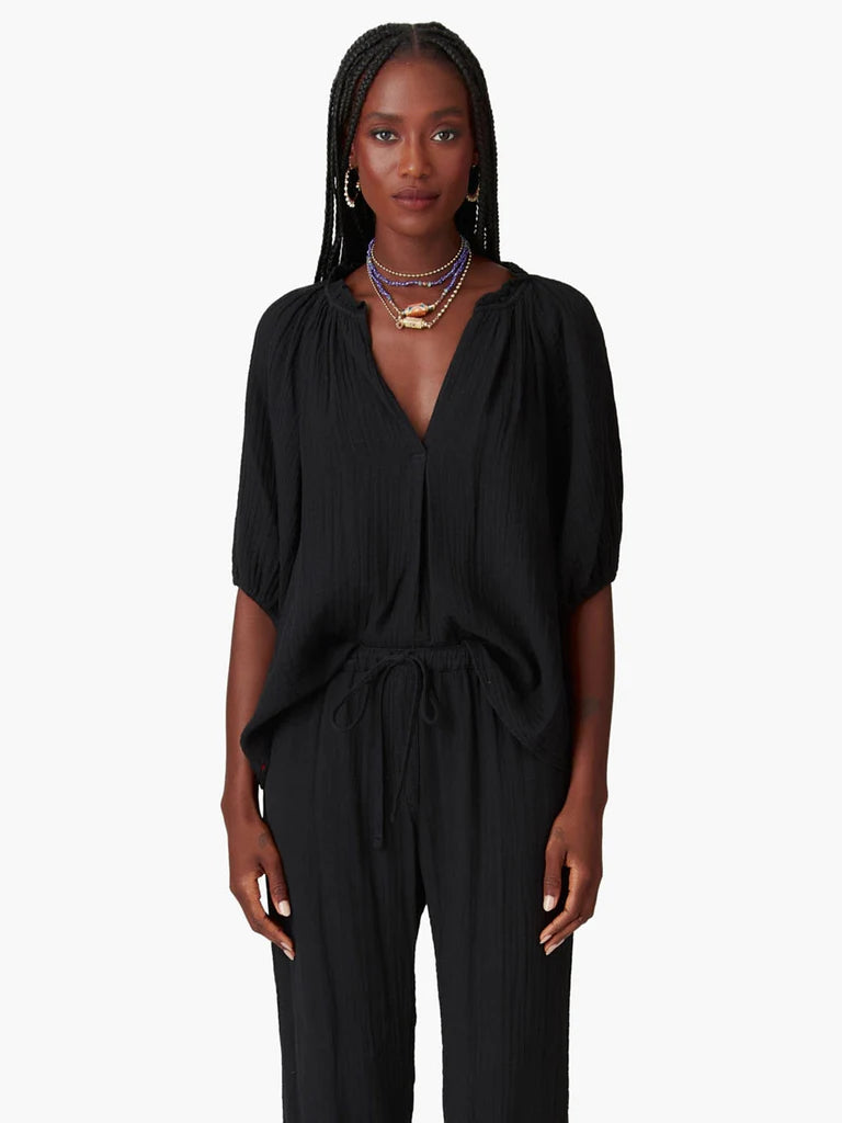 Xirena - Jules Top in Black Tops