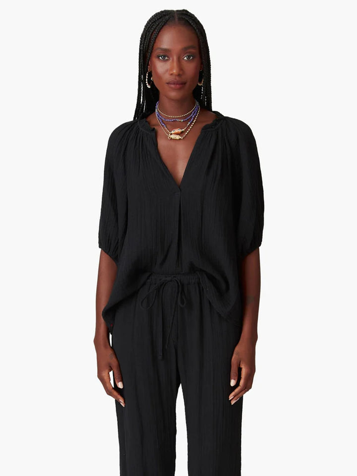 Xirena - Jules Top in Black Tops