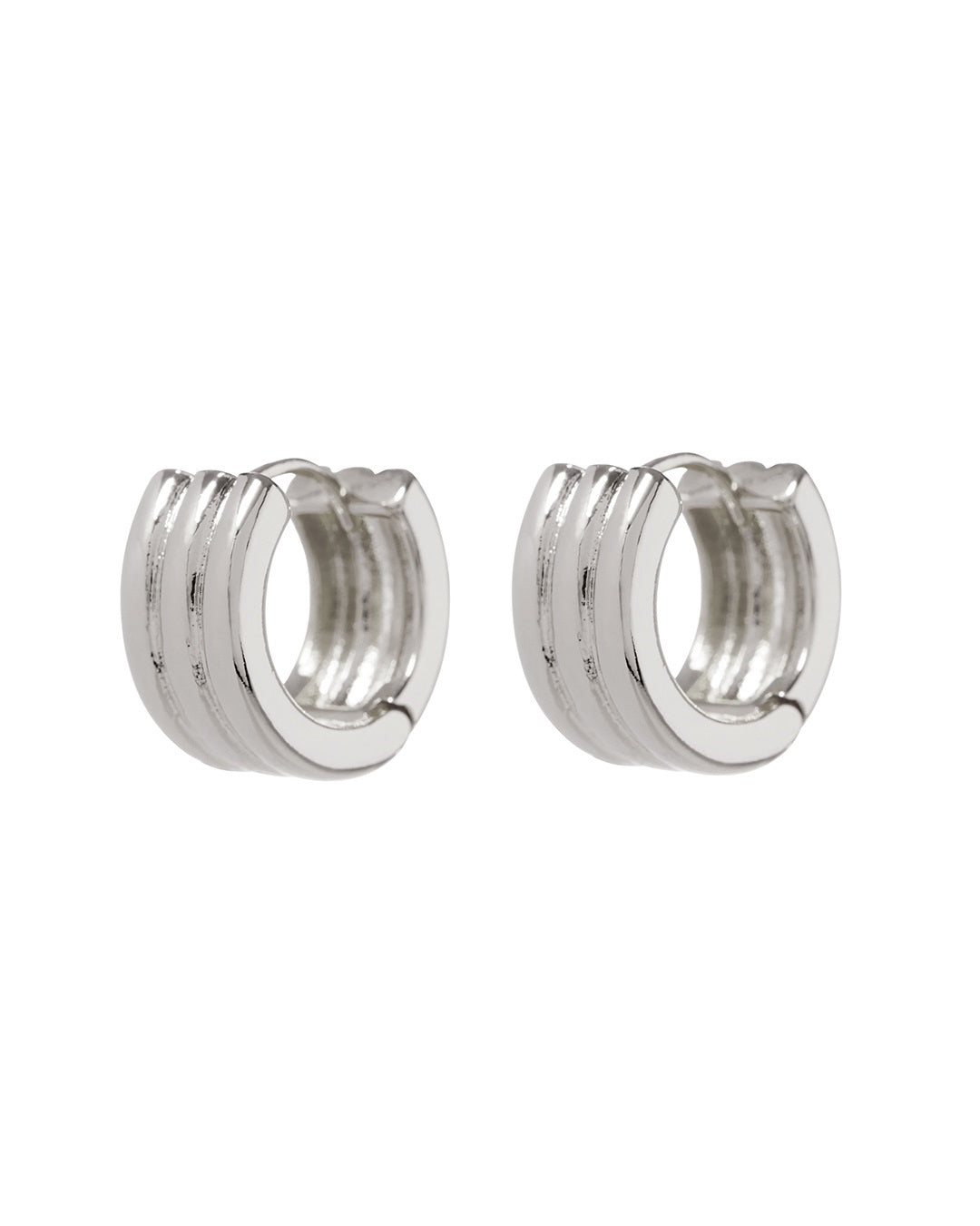 LUV AJ - XL Lou Huggies (15mm) in Silver