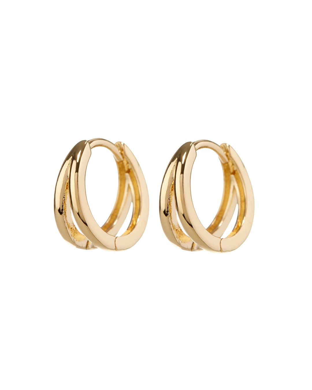 LUV AJ - XL Margaux Huggies (15mm) in Gold