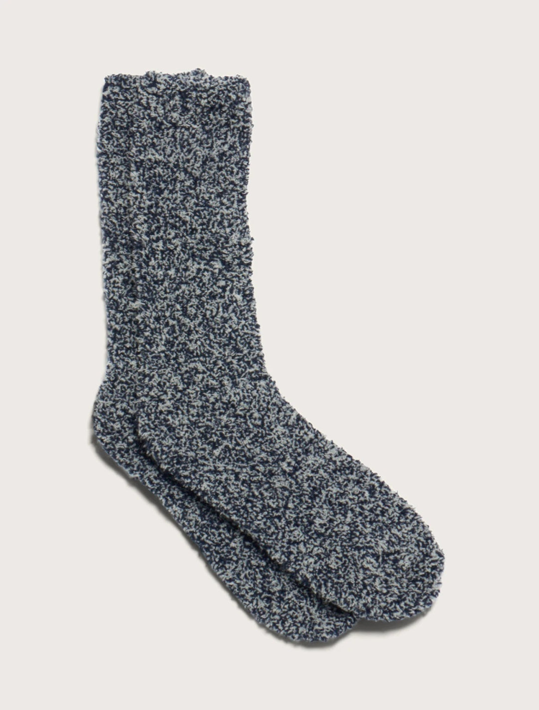 Barefoot Dreams - Cozychic Youth Heathered Sock in Indigo-White