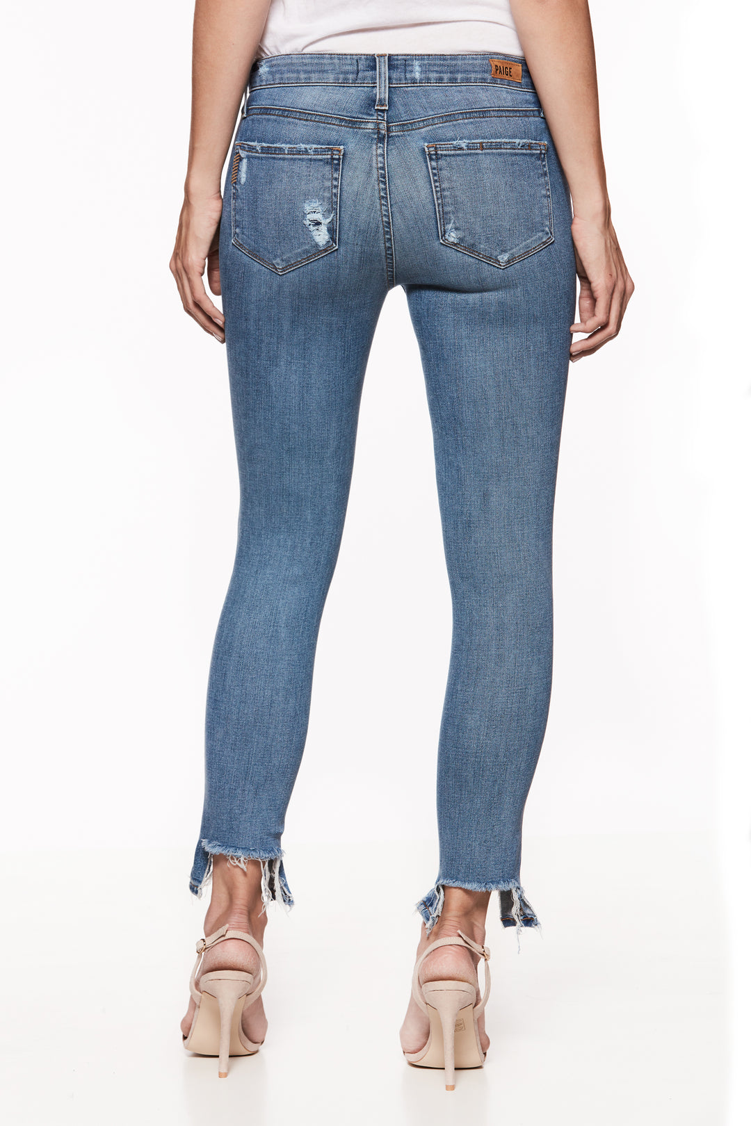 Paige - Verdugo Ankle w/ Fashion Hem in Zahara
