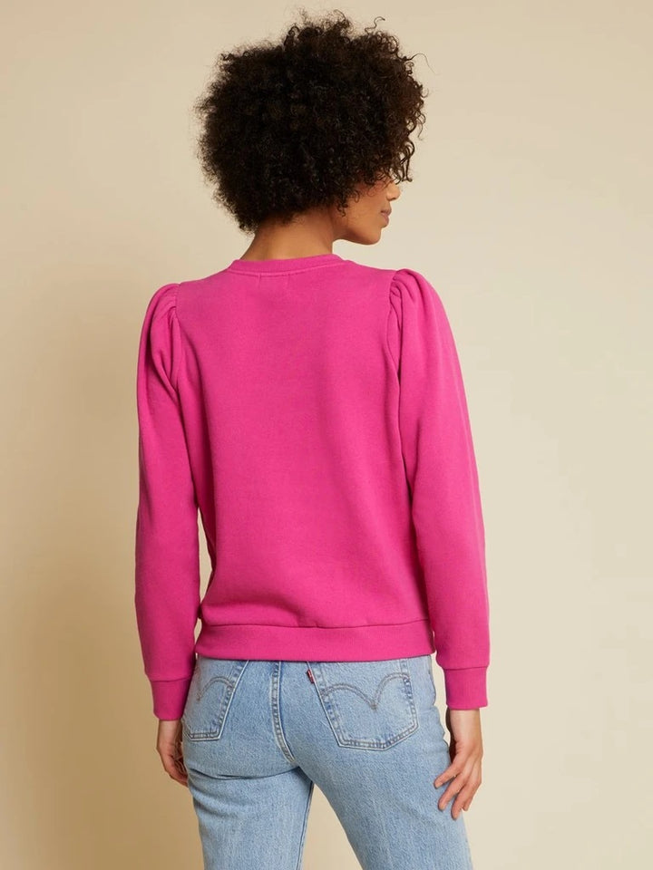Nation LTD - Zarina Princess Sleeve Sweatshirt in Candy